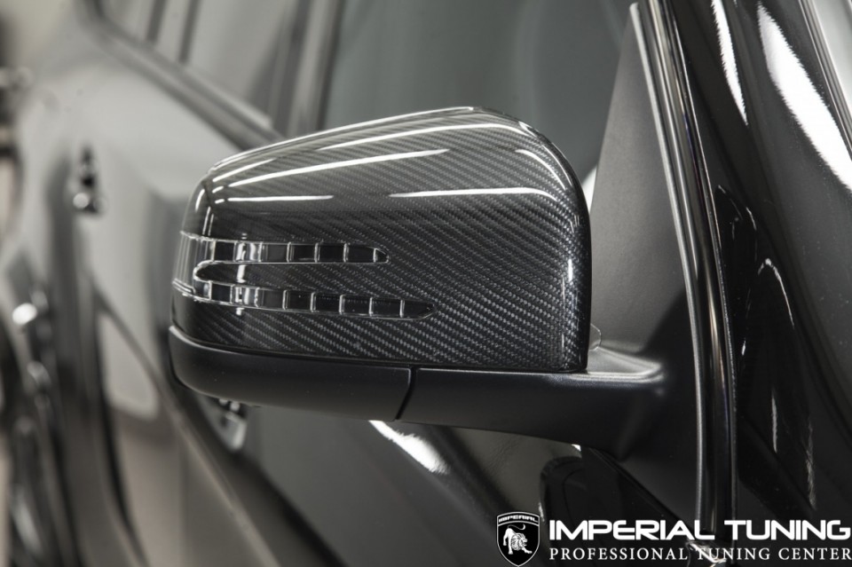 Карбоновые крышки зеркал для Mercedes-Benz Gl-class