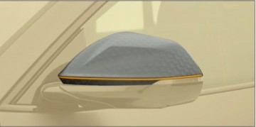 Зеркала (крышки корпуса) Lamborghini URUS carbon fiber without top coat